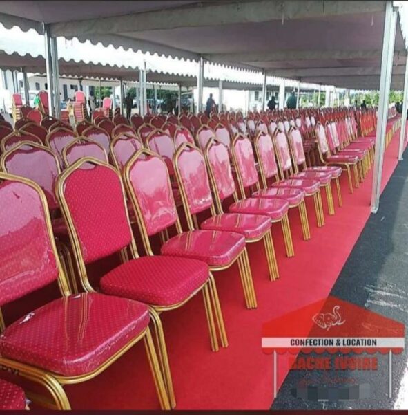 Location de chaises pour vos évènements